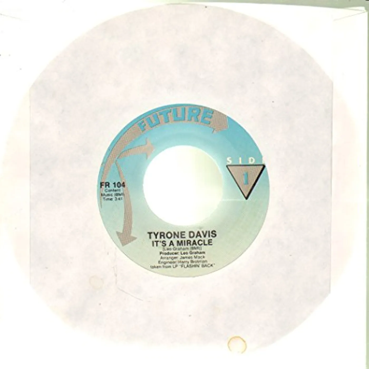 Tyrone Davis IT'S A MIRACLE Vinyl Record