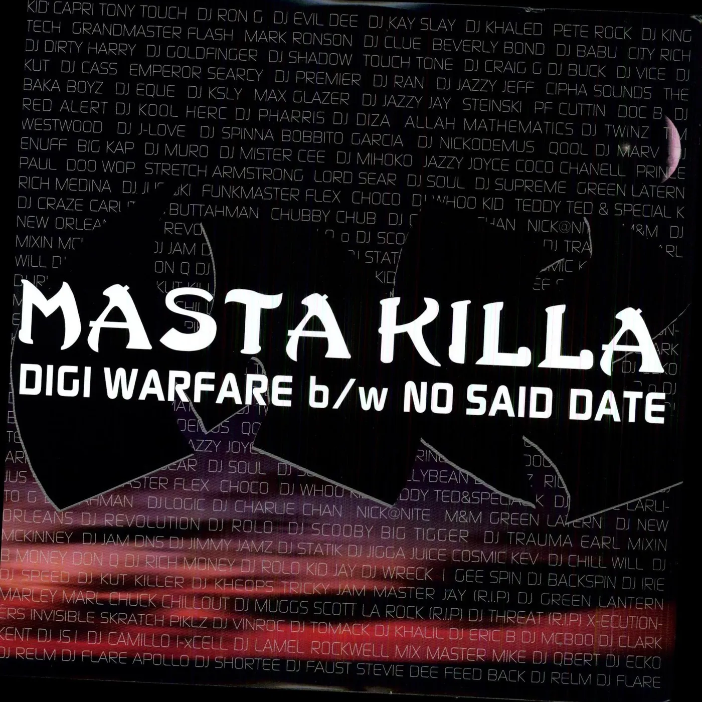 Masta Killa DIGI WARFARE / NO SAID DATE Vinyl Record