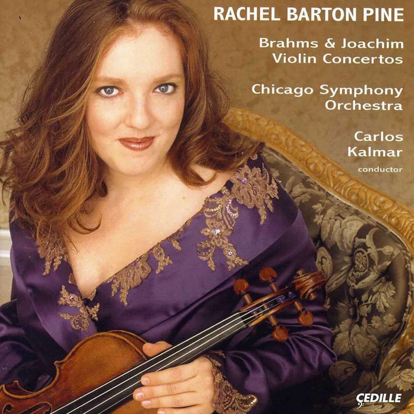 Rachel Barton Pine PLAYS BRAHMS & JOACHIM CD