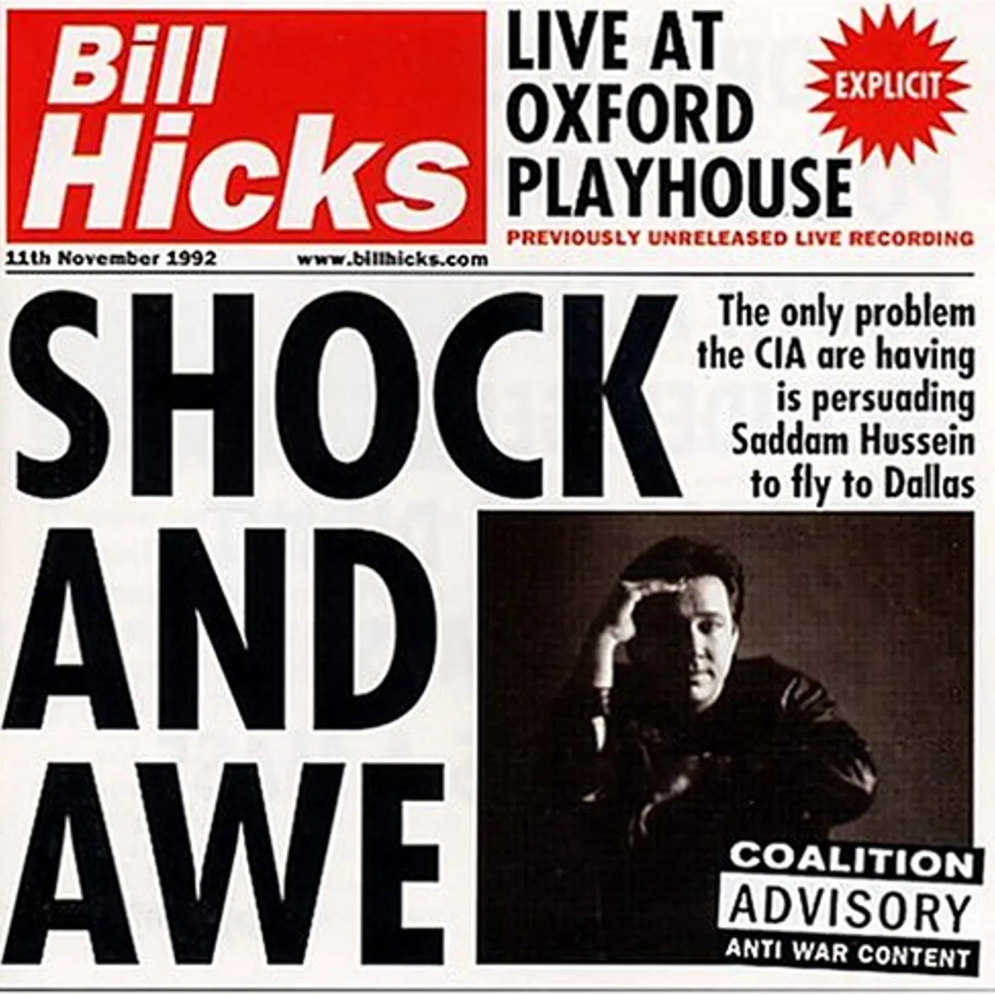 Bill Hicks SHOCK & AWE CD
