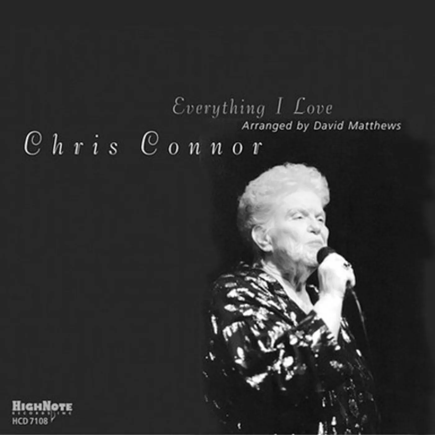 Chris Connor EVERYTHING I LOVE CD