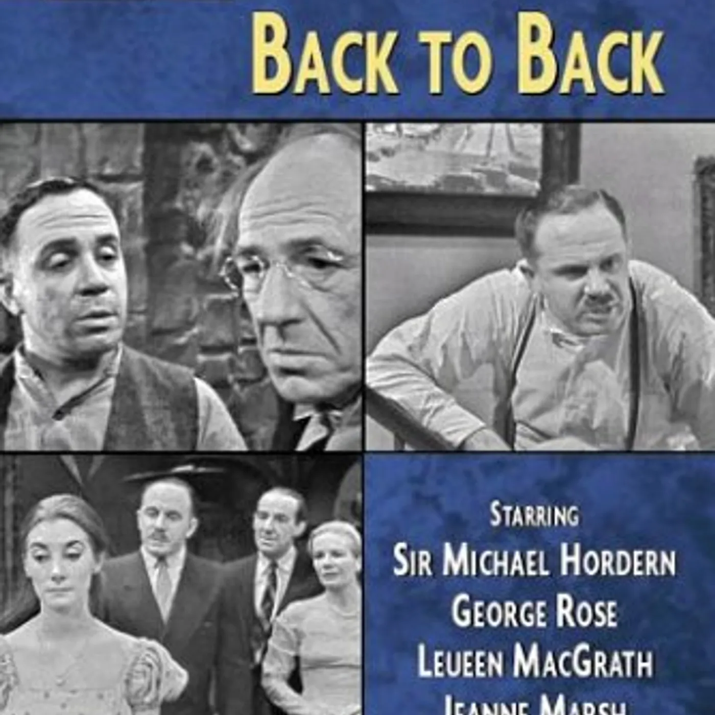 Back To Back DVD