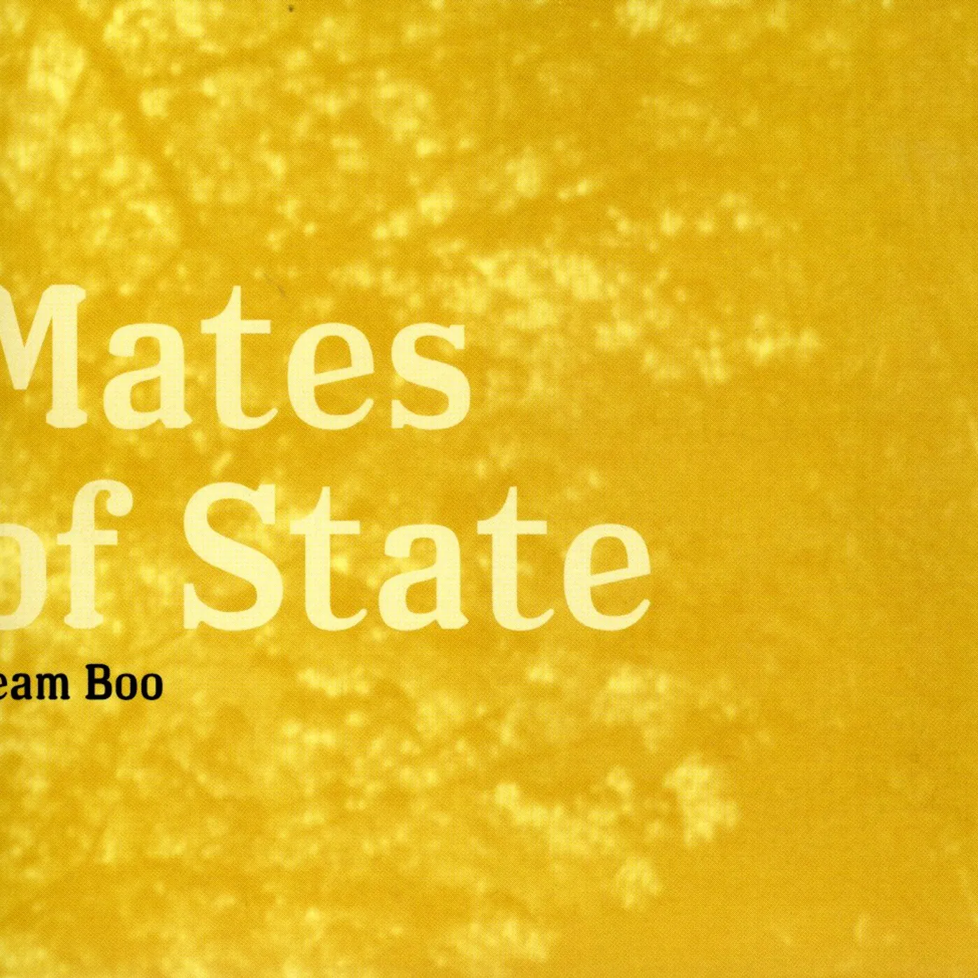 Mates of State TEAM BOO CD