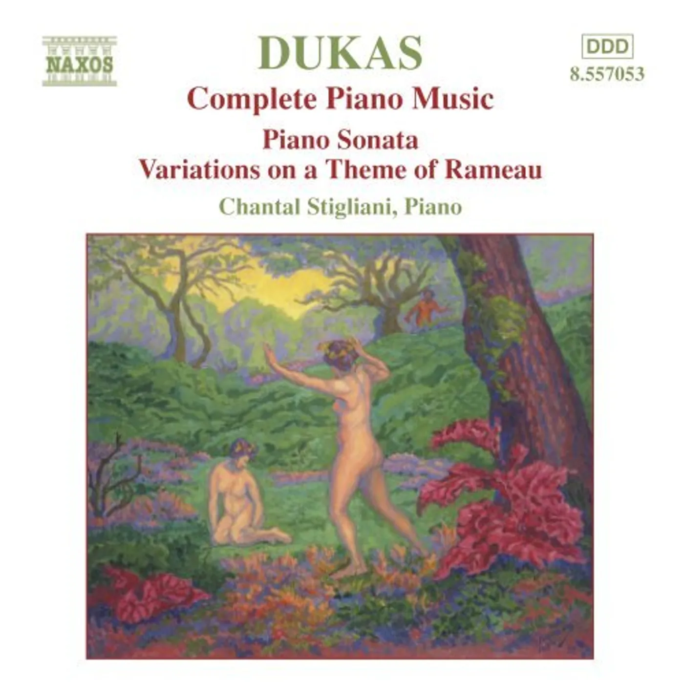 DUKAS: COMPLETE PIANO MUSIC CD