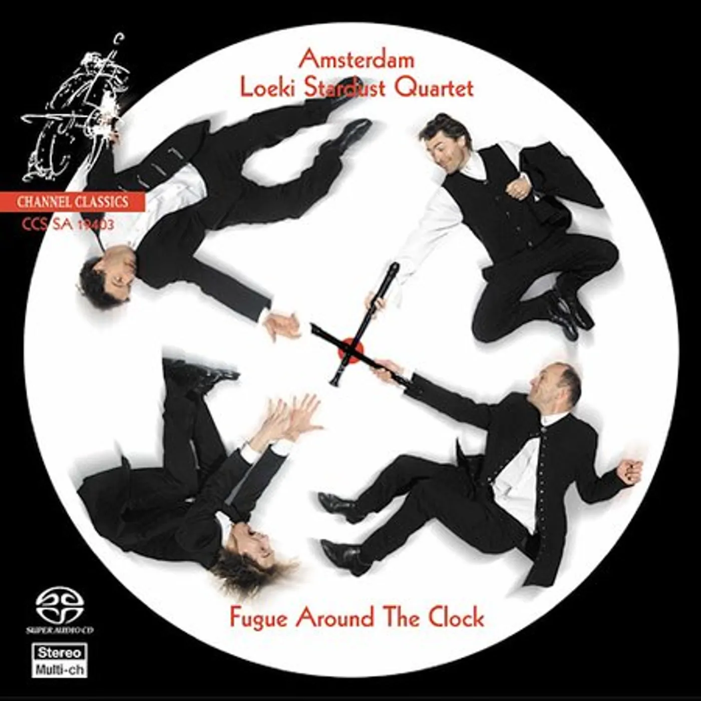Amsterdam Loeki Stardust Quartet FUGUE AROUND THE CLOCK CD Super Audio CD