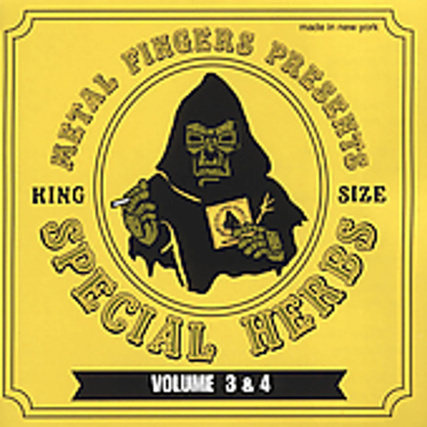 MF DOOM SPECIAL HERBS VOL.3 & 4 CD