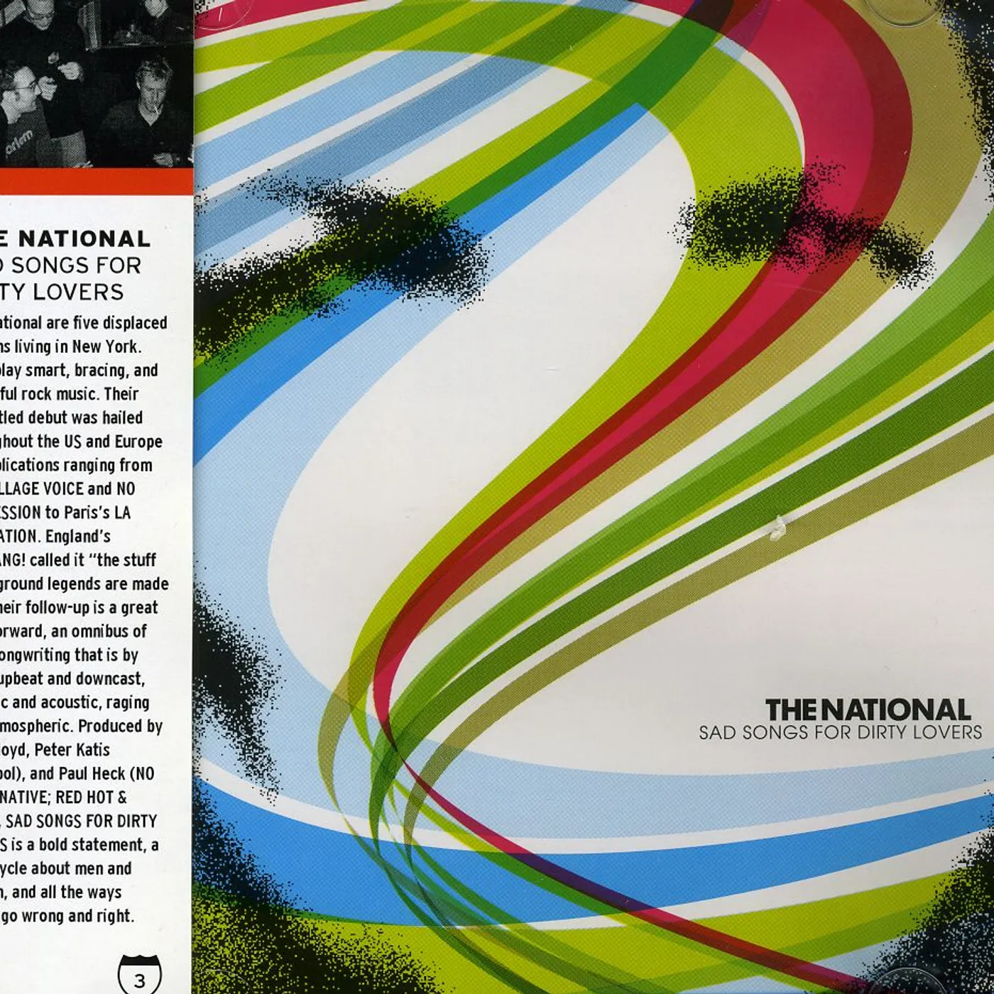 The National SAD SONGS FOR DIRTY LOVERS CD