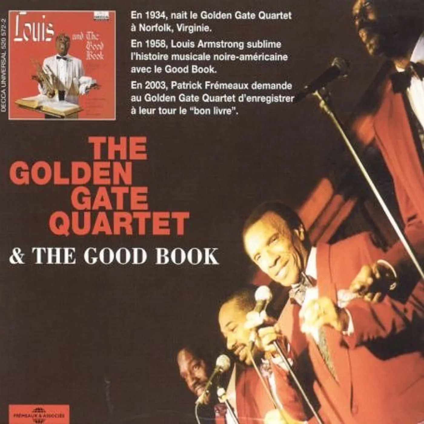 The Golden Gate Quartet GOOD BOOK CD