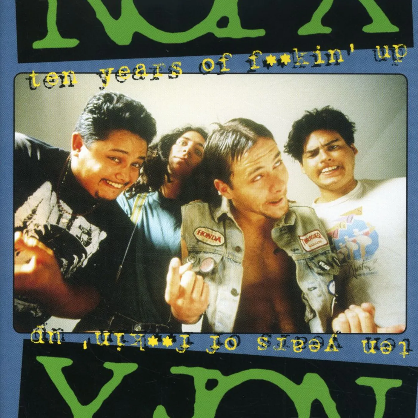 NOFX TEN YEARS OF FUCKIN UP DVD