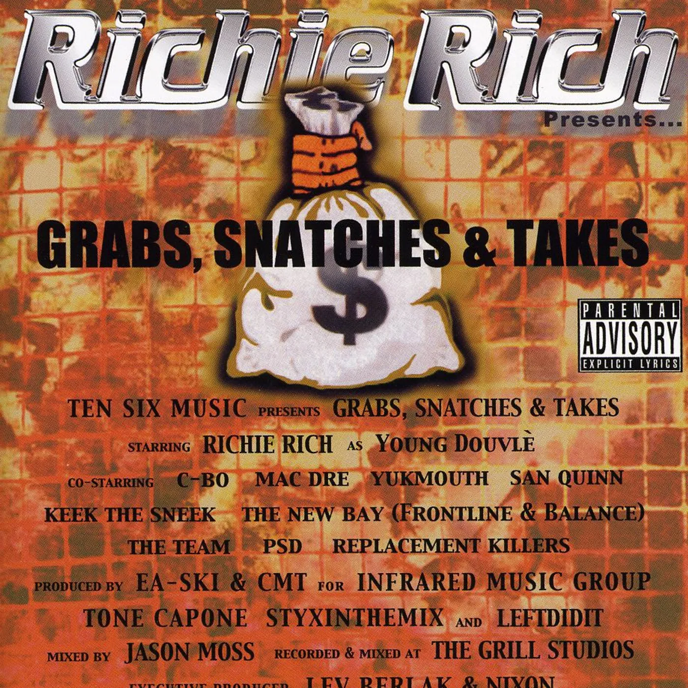 Richie Rich GRABS SNATCHES & TAKES CD