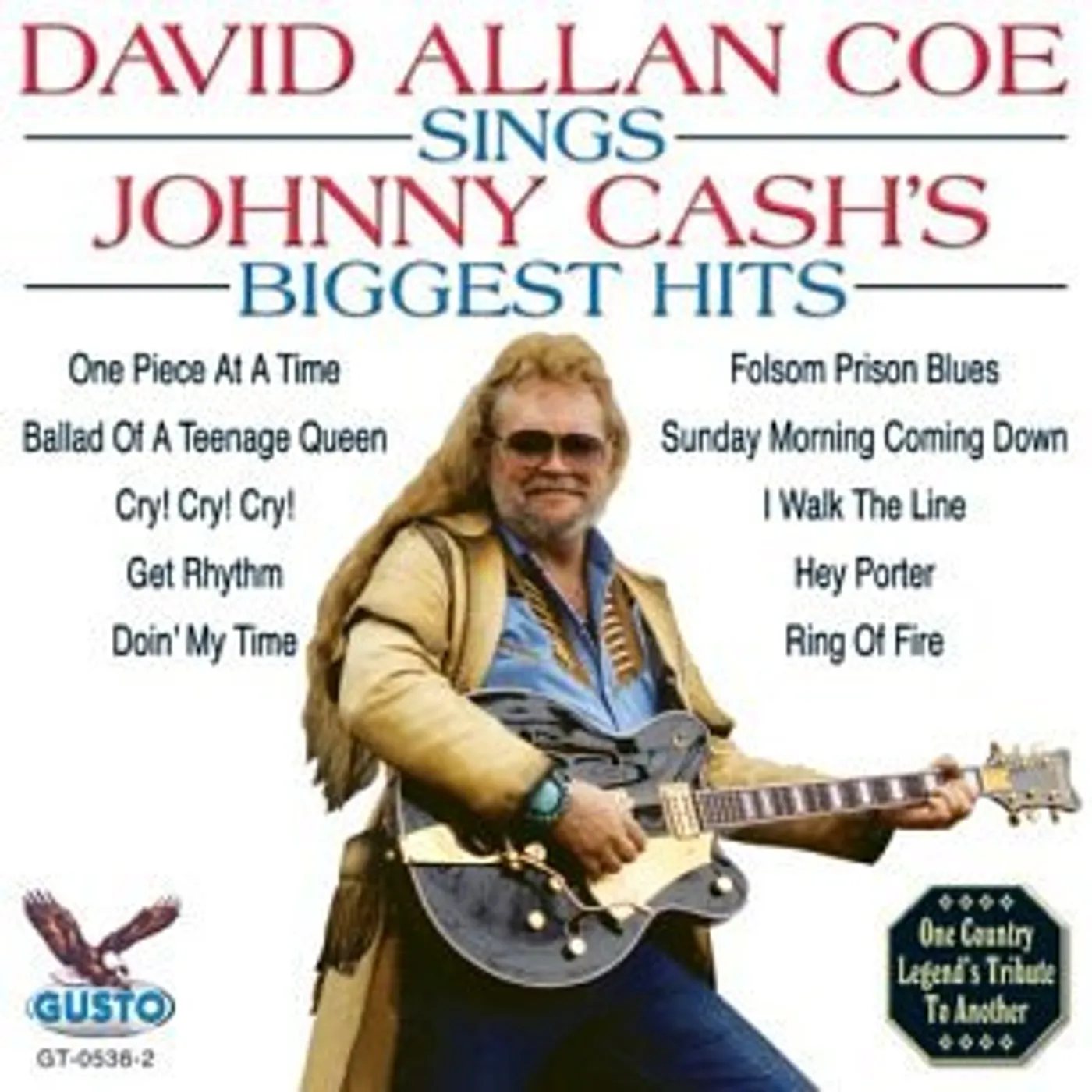 David Allan Coe SINGS JOHNNY CASH'S BIGGEST HITS CD