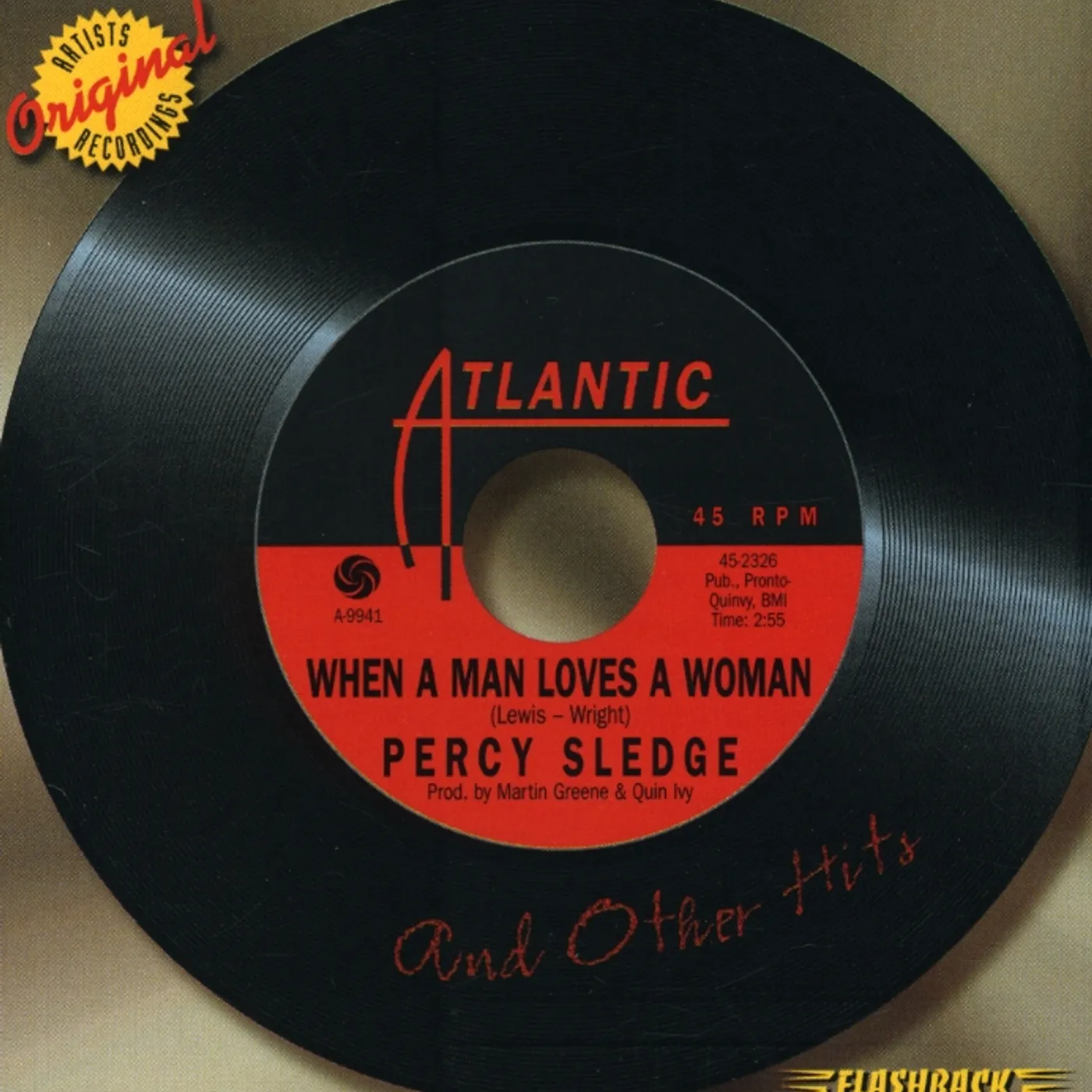 Percy Sledge WHEN A MAN LOVES A WOMAN & OTHER HITS CD