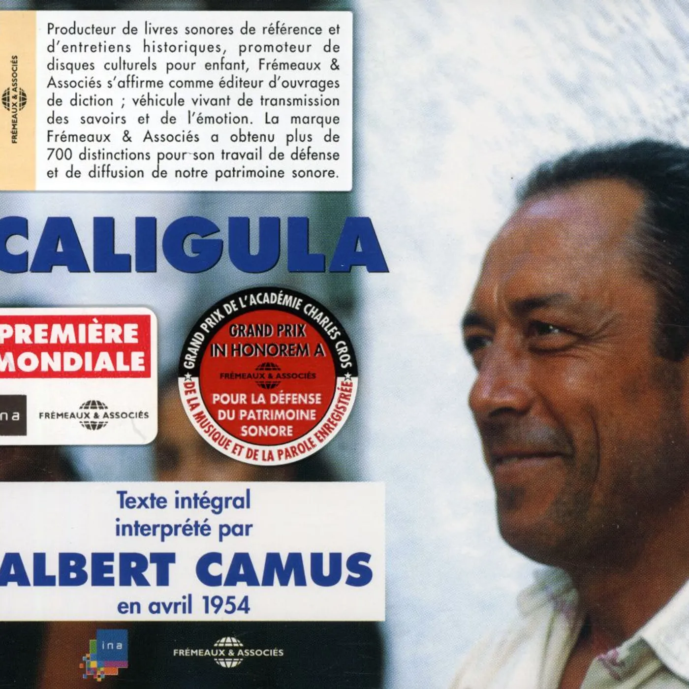 Albert Camus CALIGULA CD