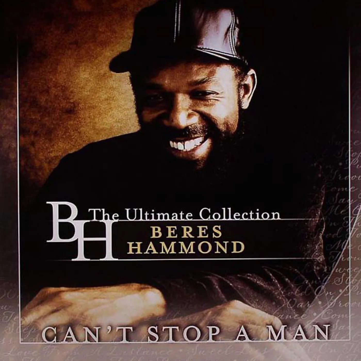 Beres Hammond CAN'T STOP A MAN: BEST OF Vinyl Record