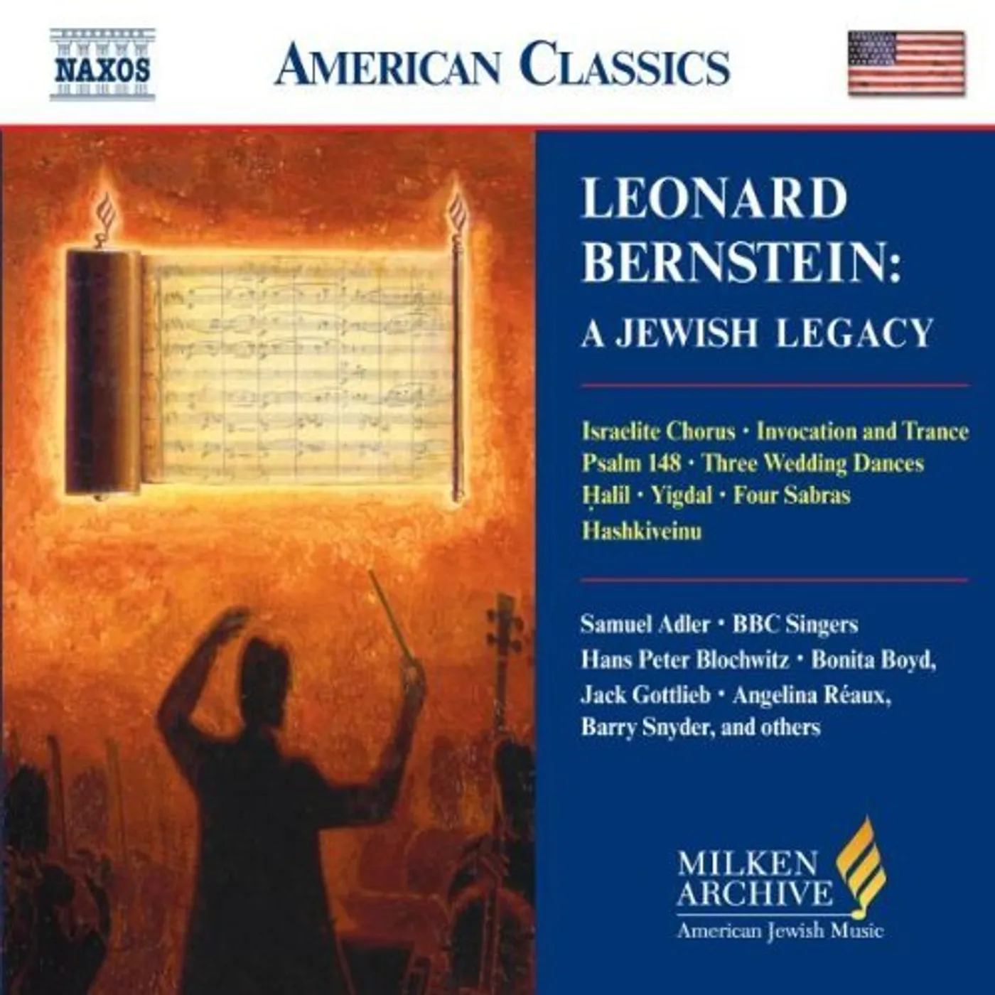 Leonard Bernstein MILKEN ARCH AMERICAN JEWISH MUSIC: JEWISH LEGACY CD