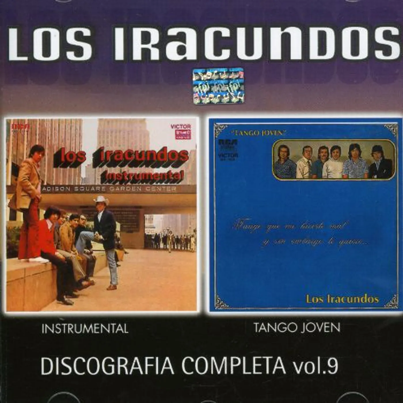 Iracundos DISCOGRAFIA COMPLETA 9: INSTRUMENTAL / TANGO JOVEN CD