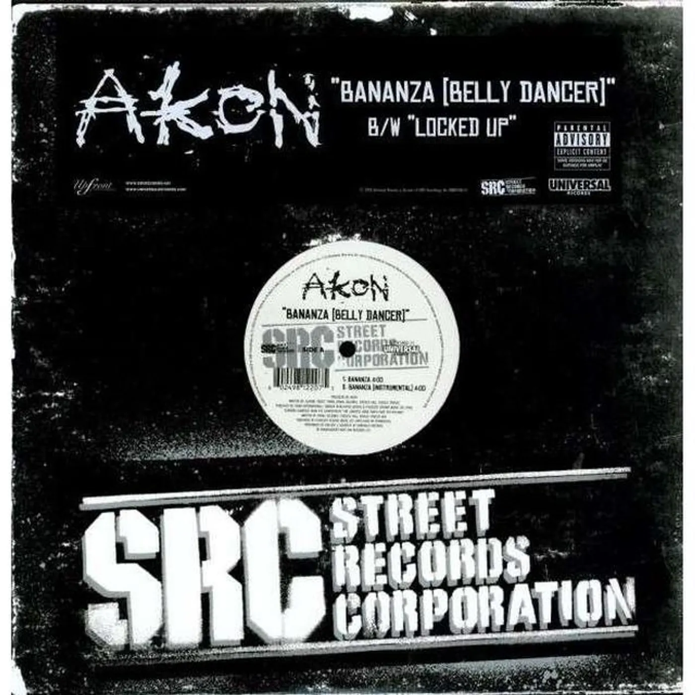 Akon Bananza and Locked Up (Vinyl)