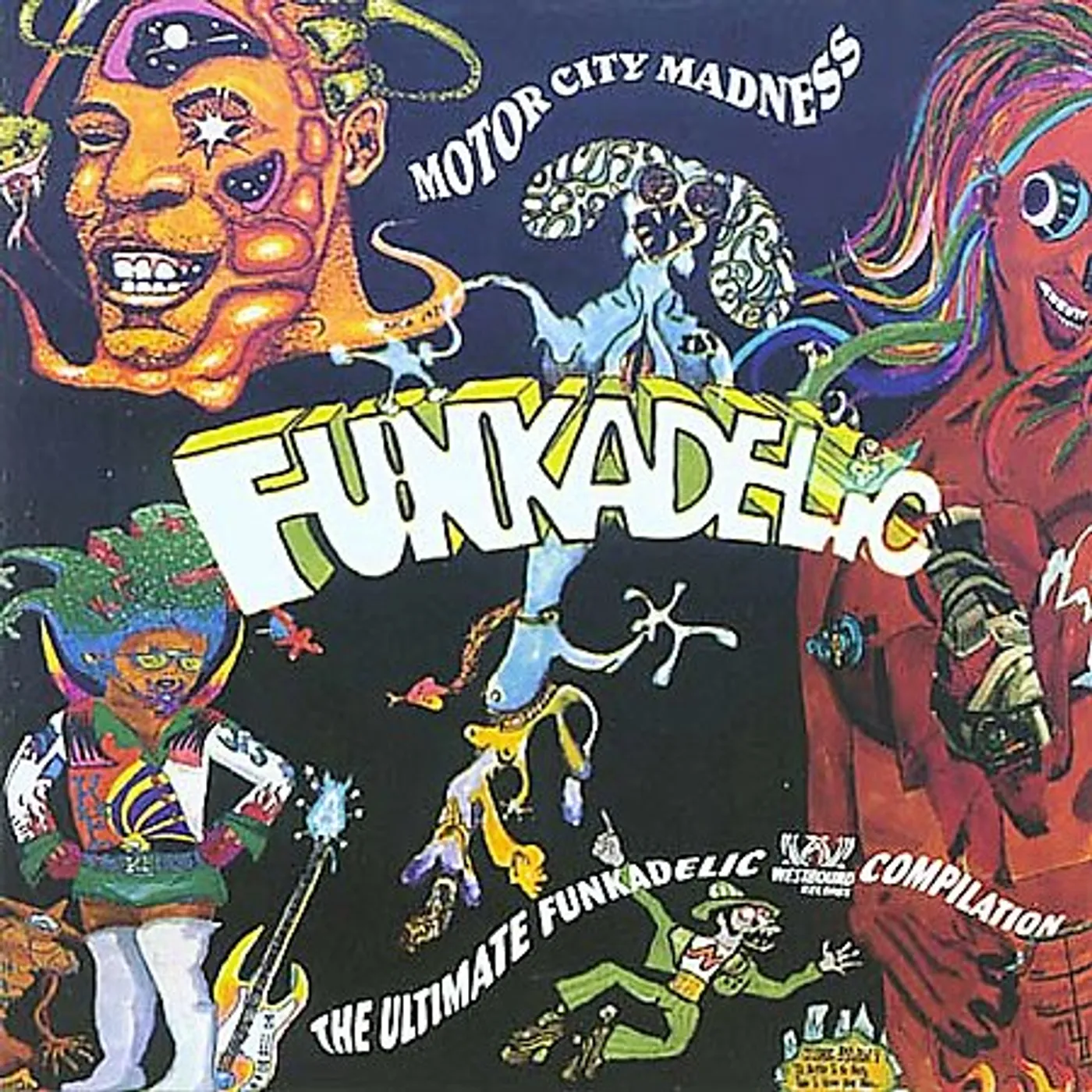 Funkadelic MOTOR CITY MADNESS: THE ULTIMATE COLLECTION CD