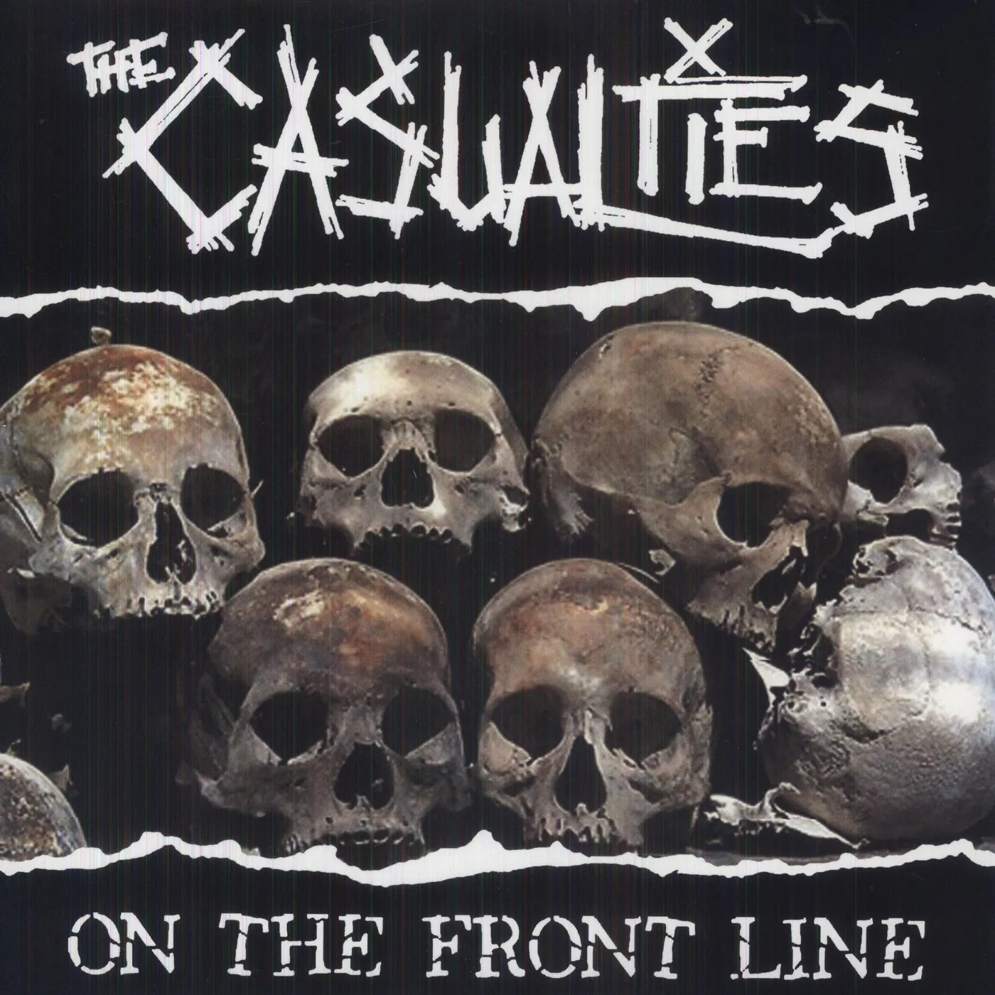 The Casualties On The Front Line Vinyl Record