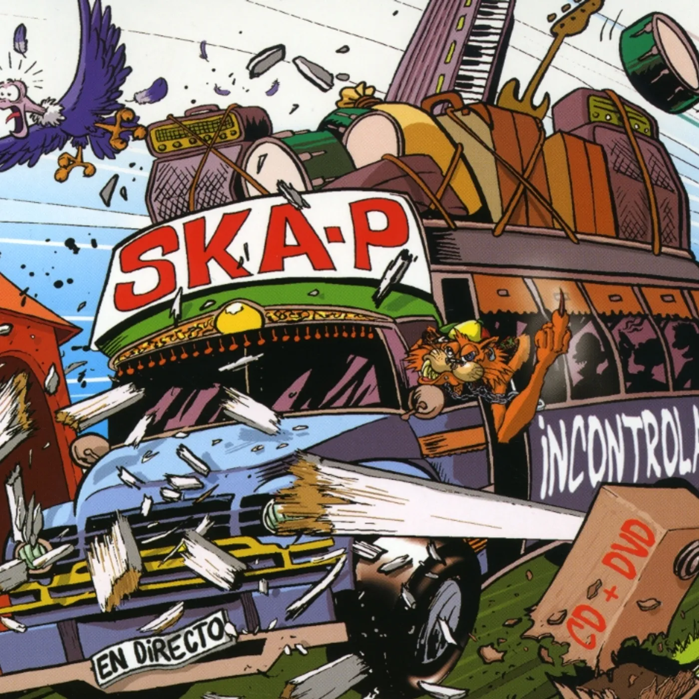 Ska-P INCONTROLABLE: EN DIRECTO CD