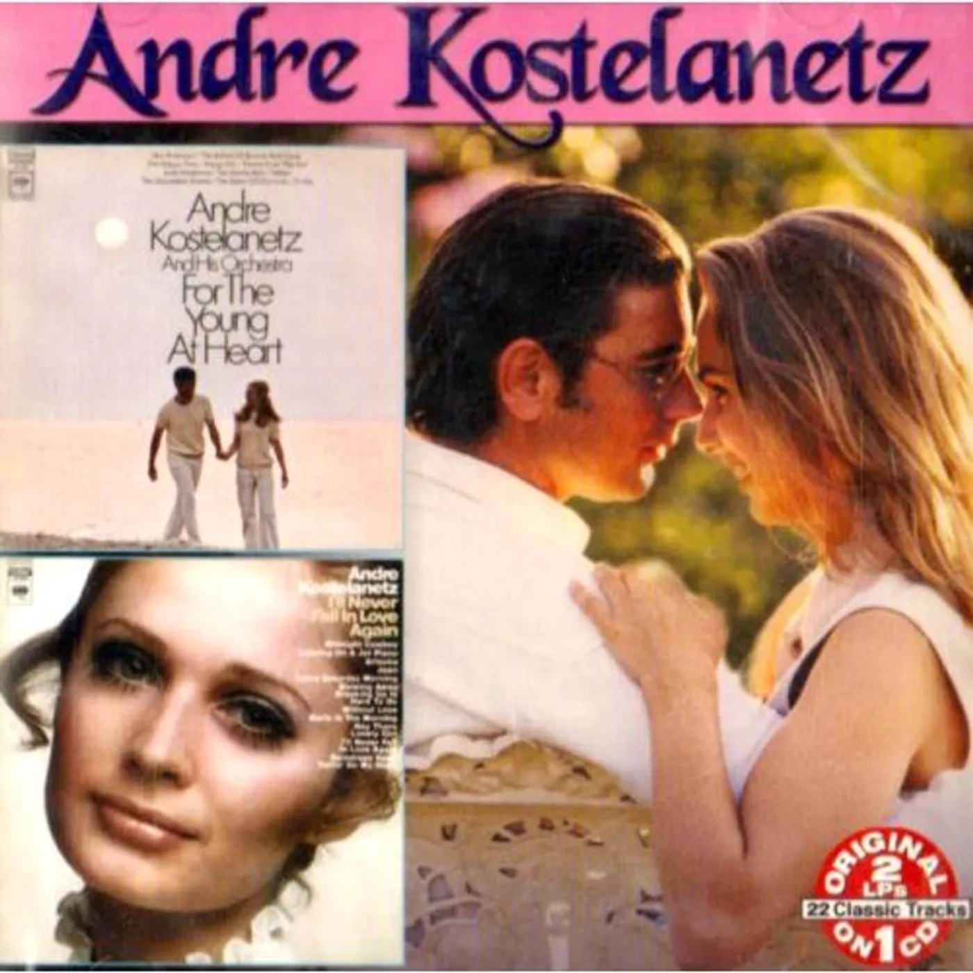 Andre Kostelanetz FOR THE YOUNG AT HEART: I'LL NEVER FALL IN LOVE CD