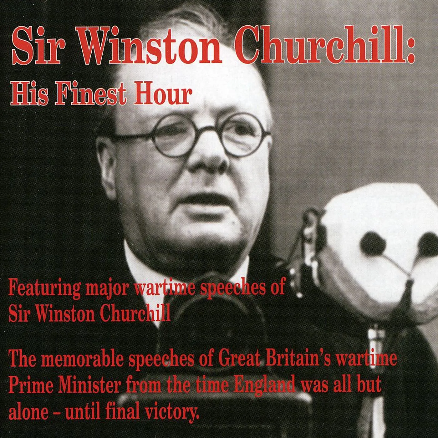 Winston Churchill HIS FINEST HOUR CD