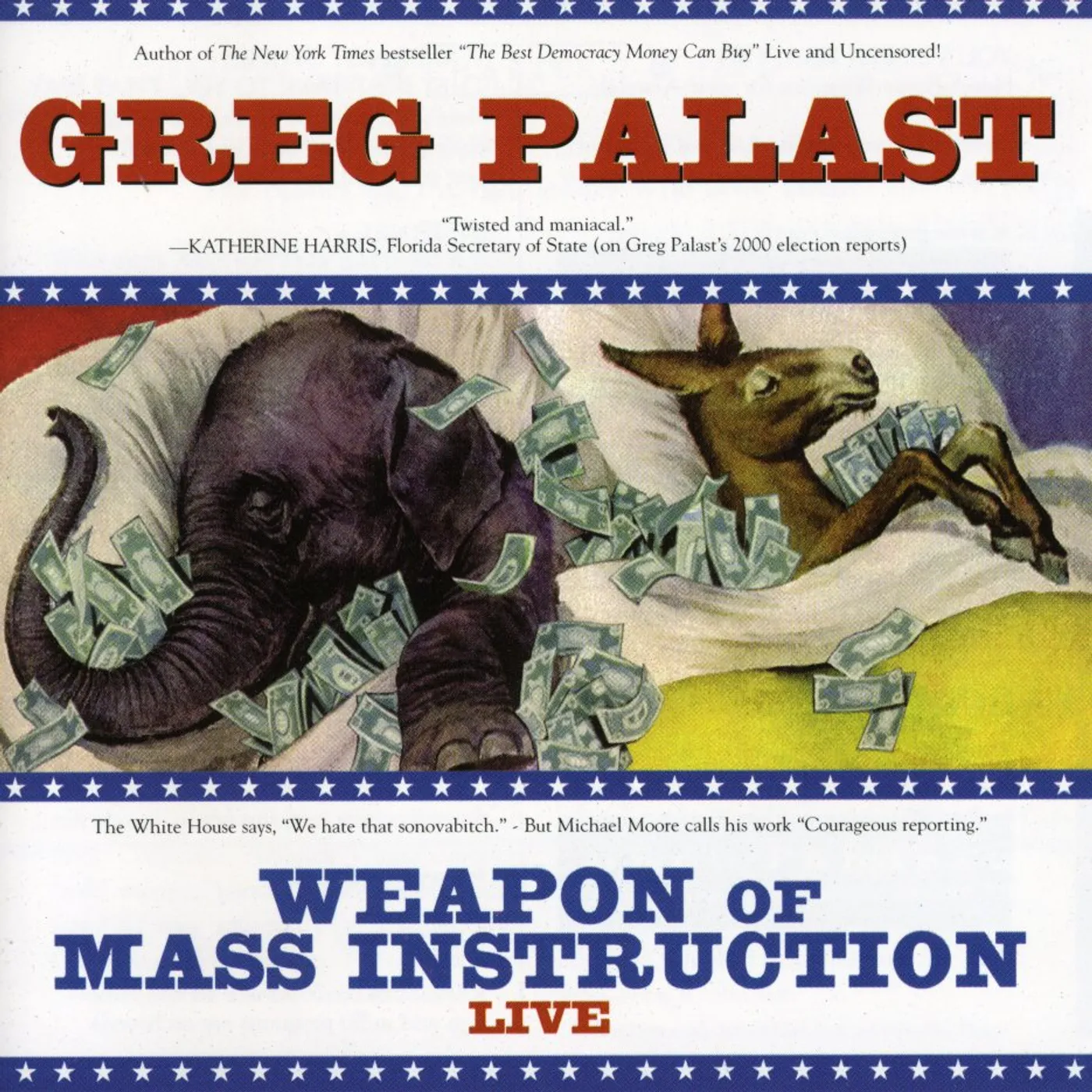 Greg Palast WEAPON OF MASS INSTRUCTION CD
