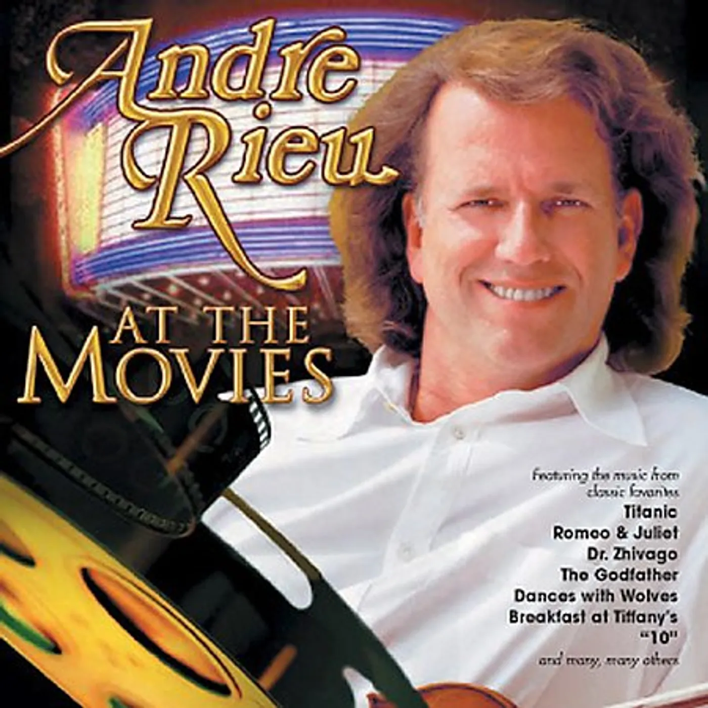 Andre Rieu AT THE MOVIES CD