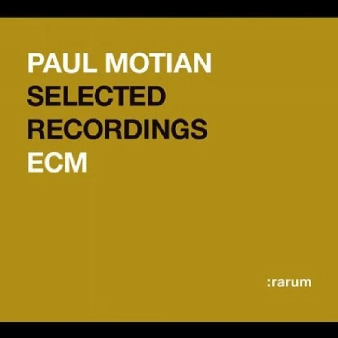 Paul Motian RARUM XVI CD