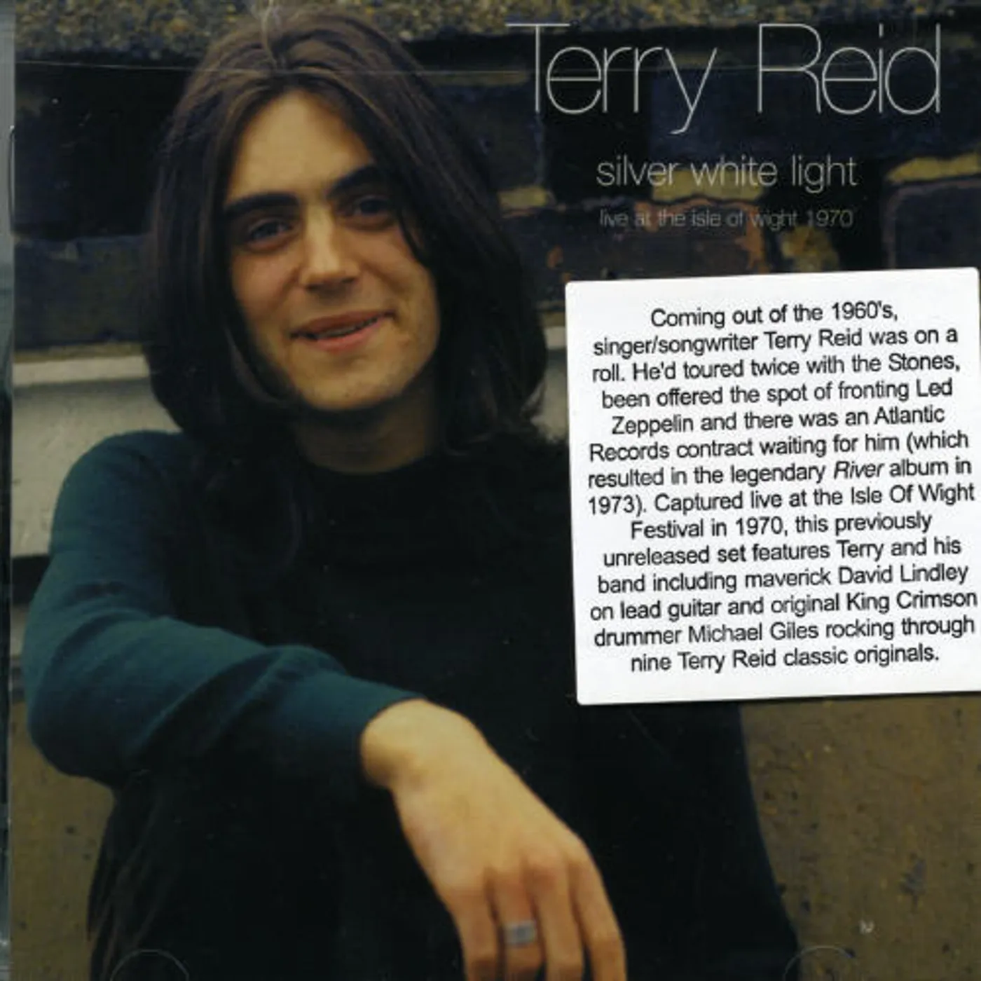 Terry Reid SILVER WHITE LIGHT: LIVE AT THE ISLE OF WIGHT 1970 CD