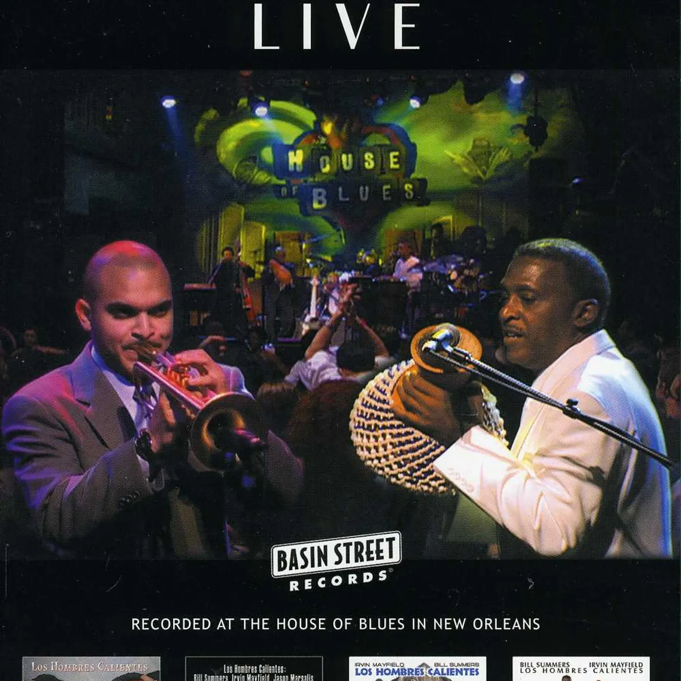 LOS HOMBRES CALIENTES LIVE DVD
