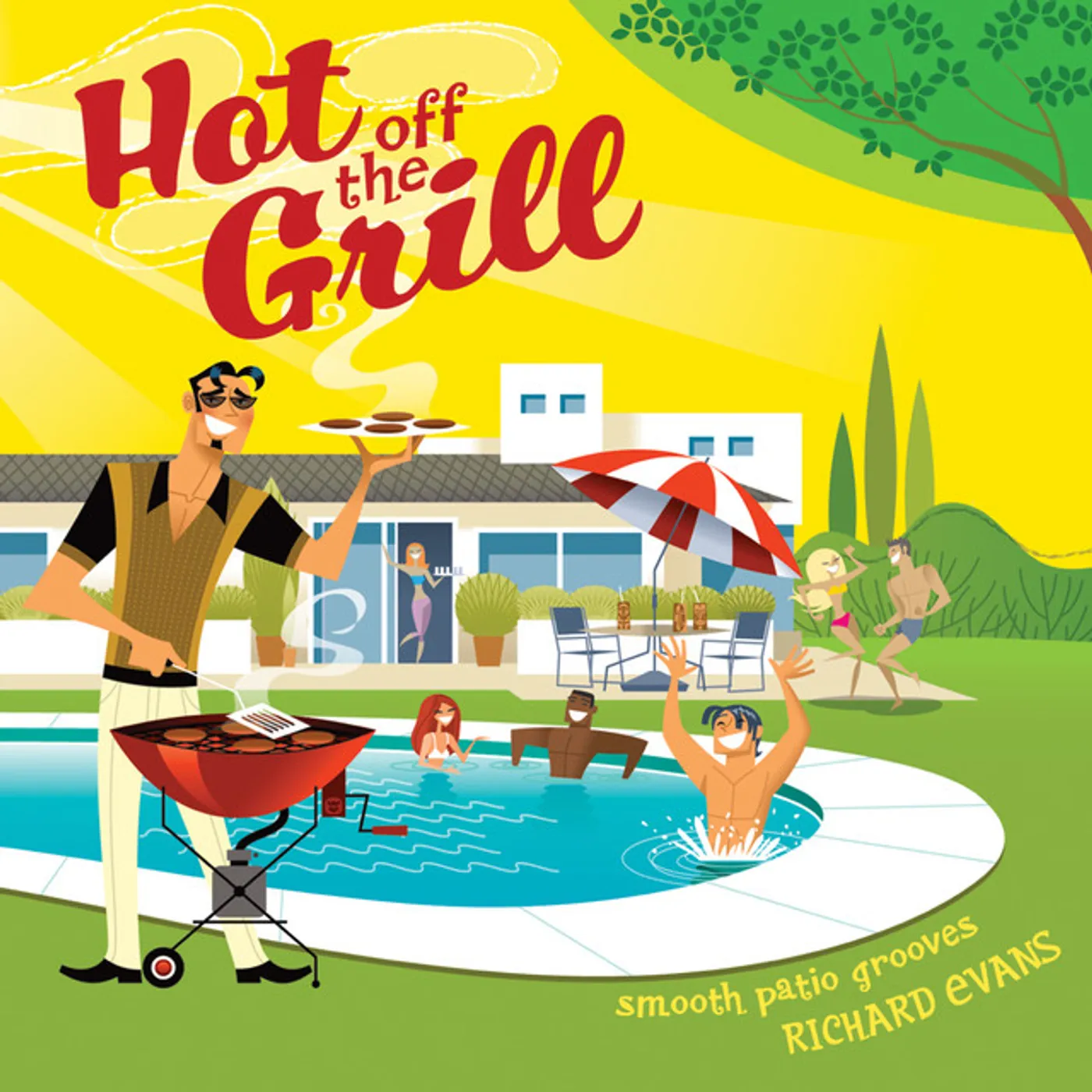 Richard Evans HOT OFF THE GRILL CD