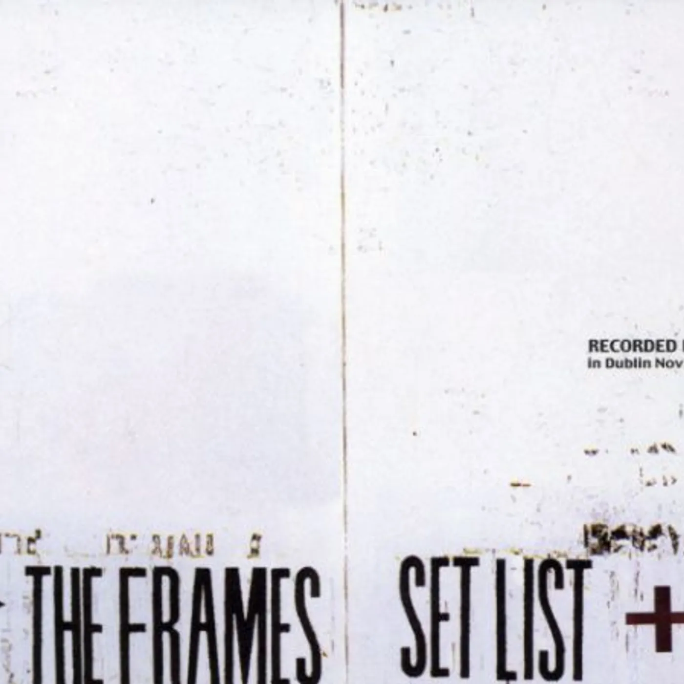 The Frames SET LIST CD