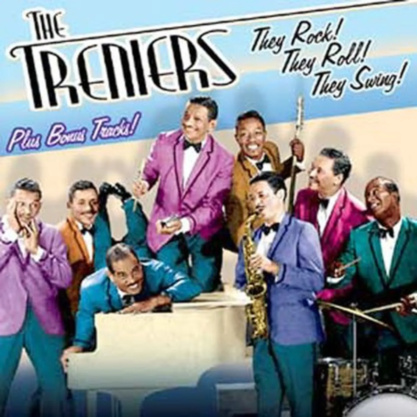 The Treniers THEY ROCK THEY ROLL THEY SWING CD