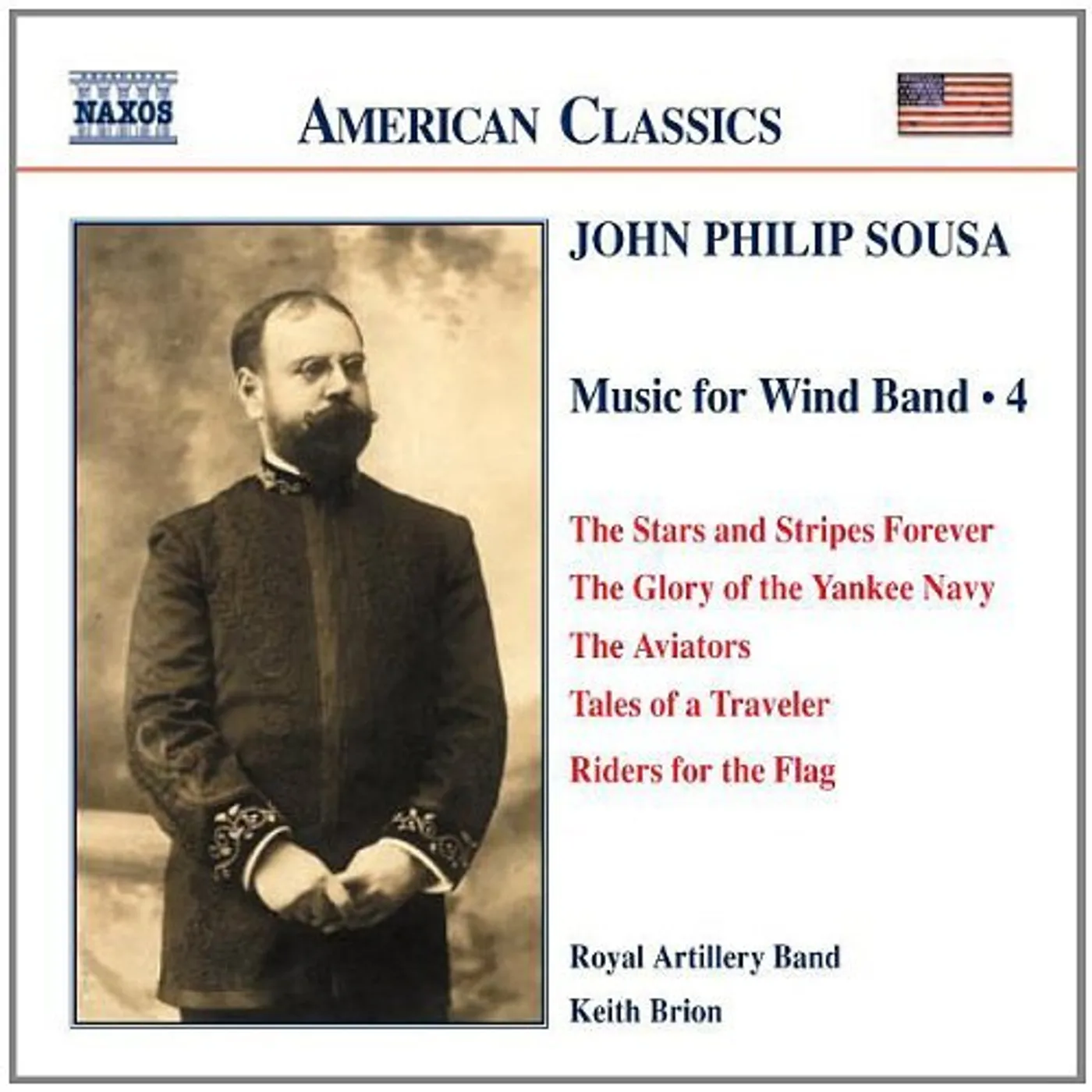 John Philip Sousa MUSIC FOR WIND BAND 4 CD