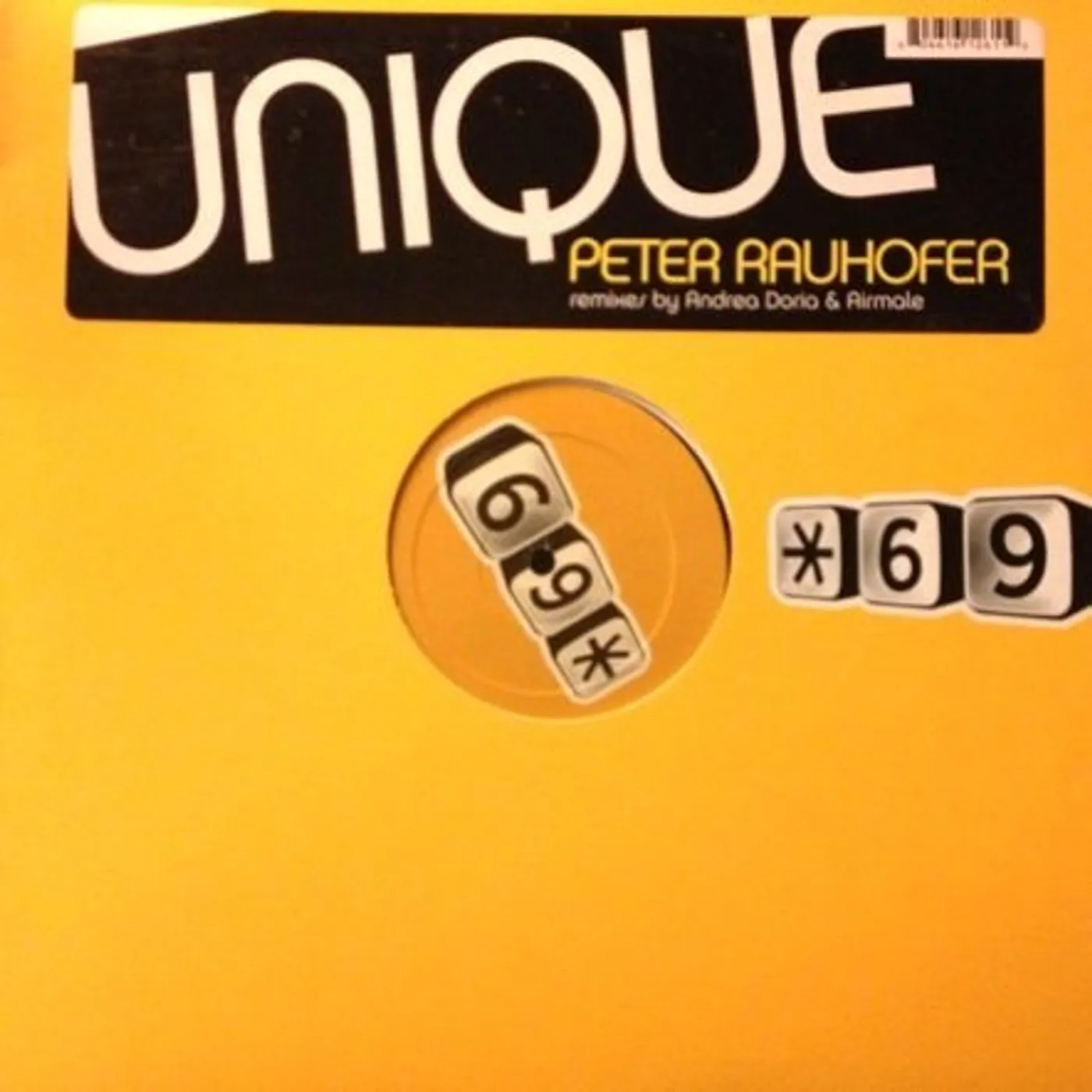 Peter Rauhofer Unique Vinyl Record