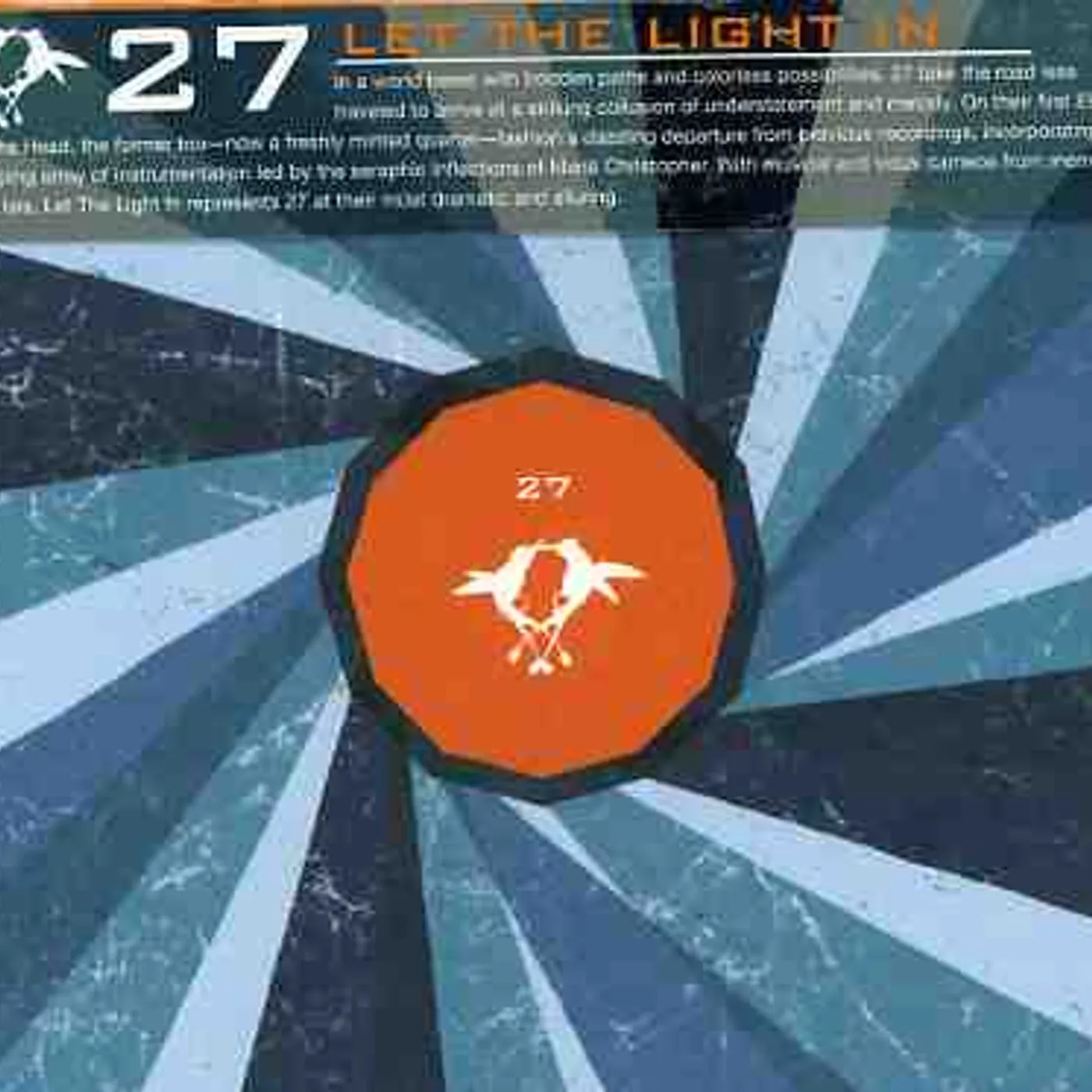 27 LET THE LIGHT IN CD