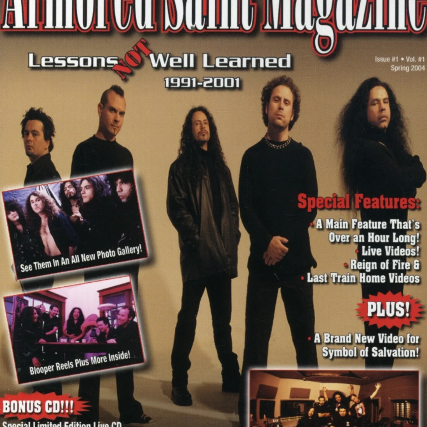 Armored Saint LESSONS NOT WELL LEARNED DVD
