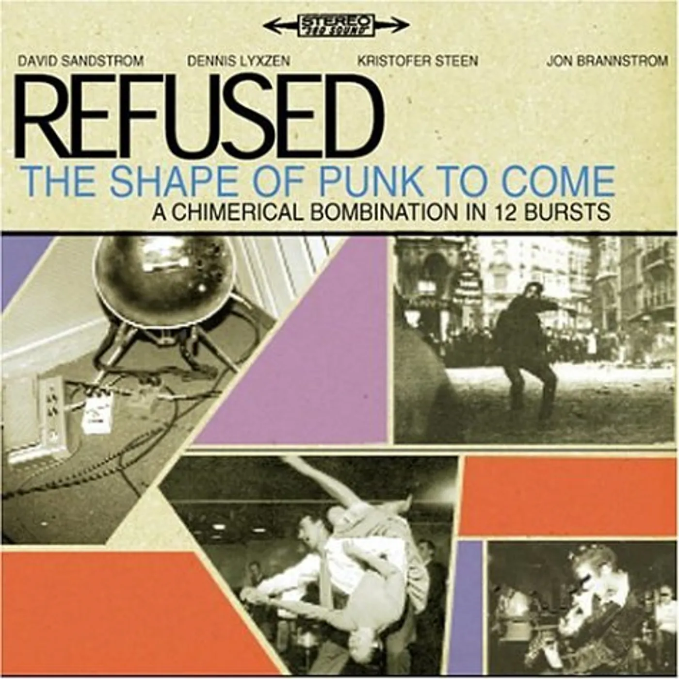 Refused SHAPE OF PUNK TO COME DVD Audio