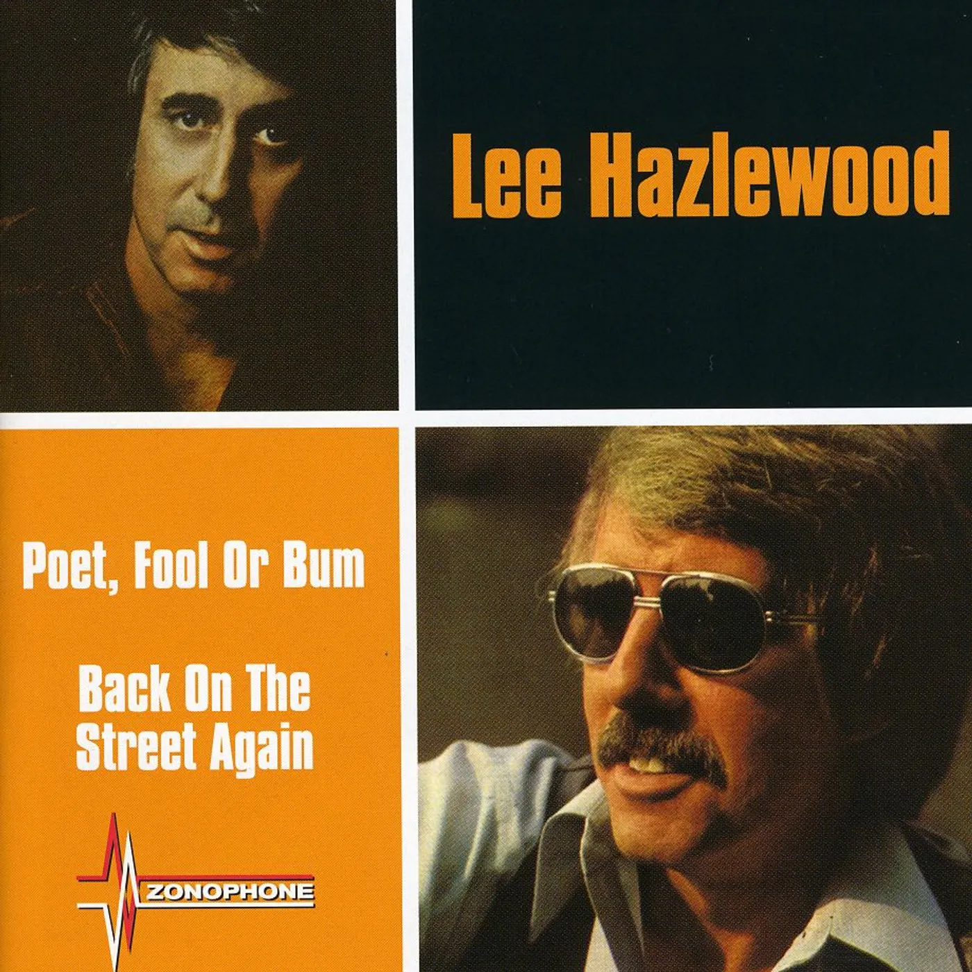 Lee Hazlewood POET FOOL OR BUM / BACK ON THE STREET AGAIN CD
