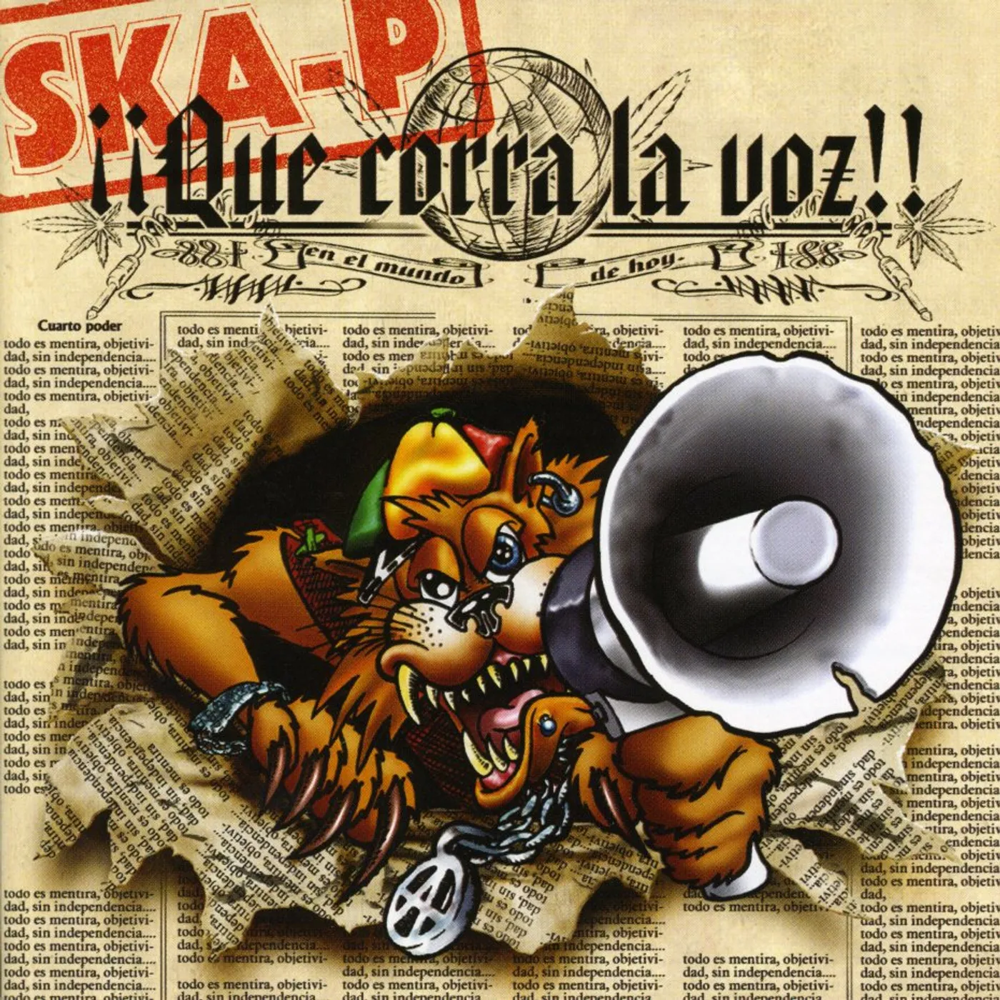 Ska-P QUE CORRA LA VOZ CD