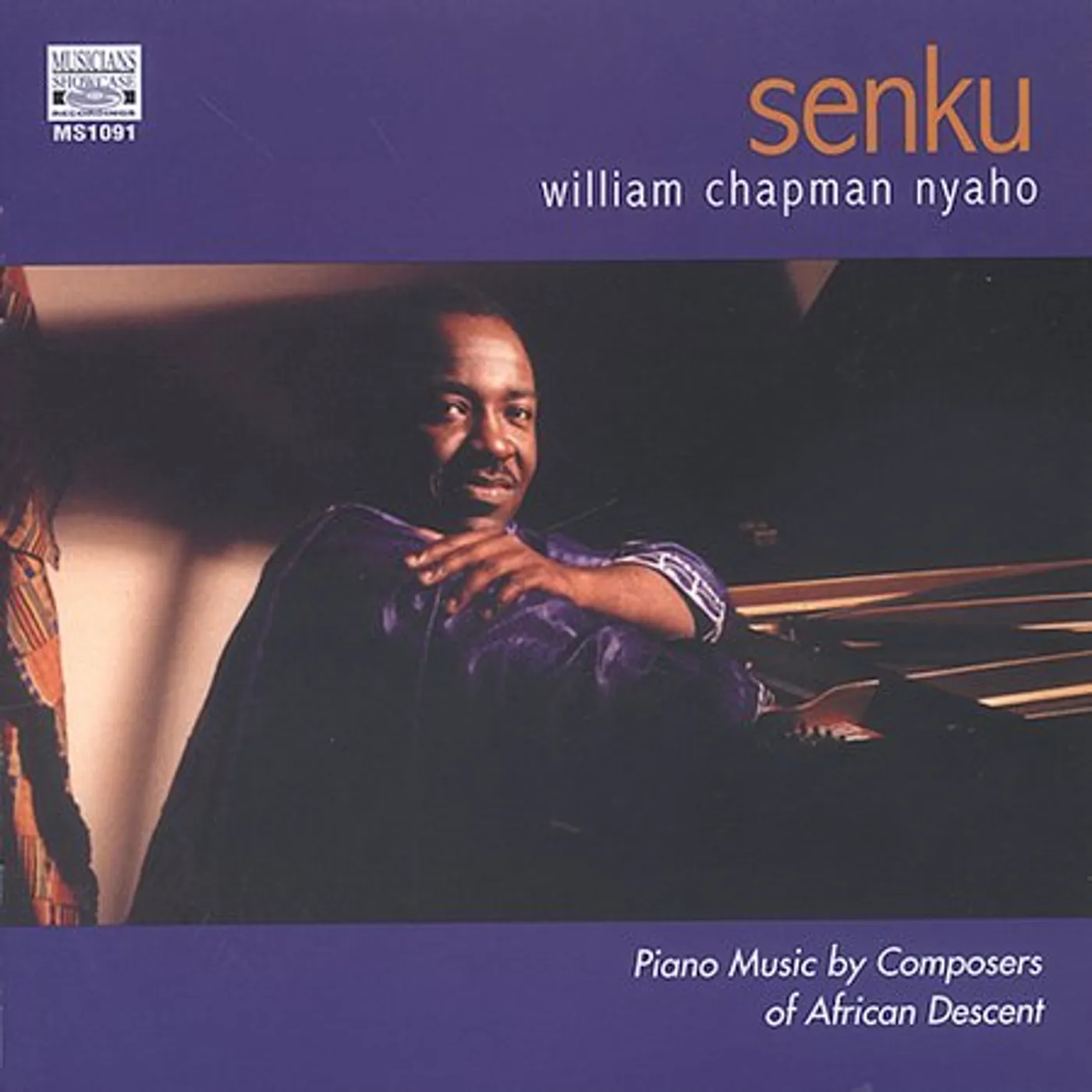 William Chapman Nyaho SENKU: PIANO MUSIC BY COMPOSERS OF AFRICAN DESCENT CD