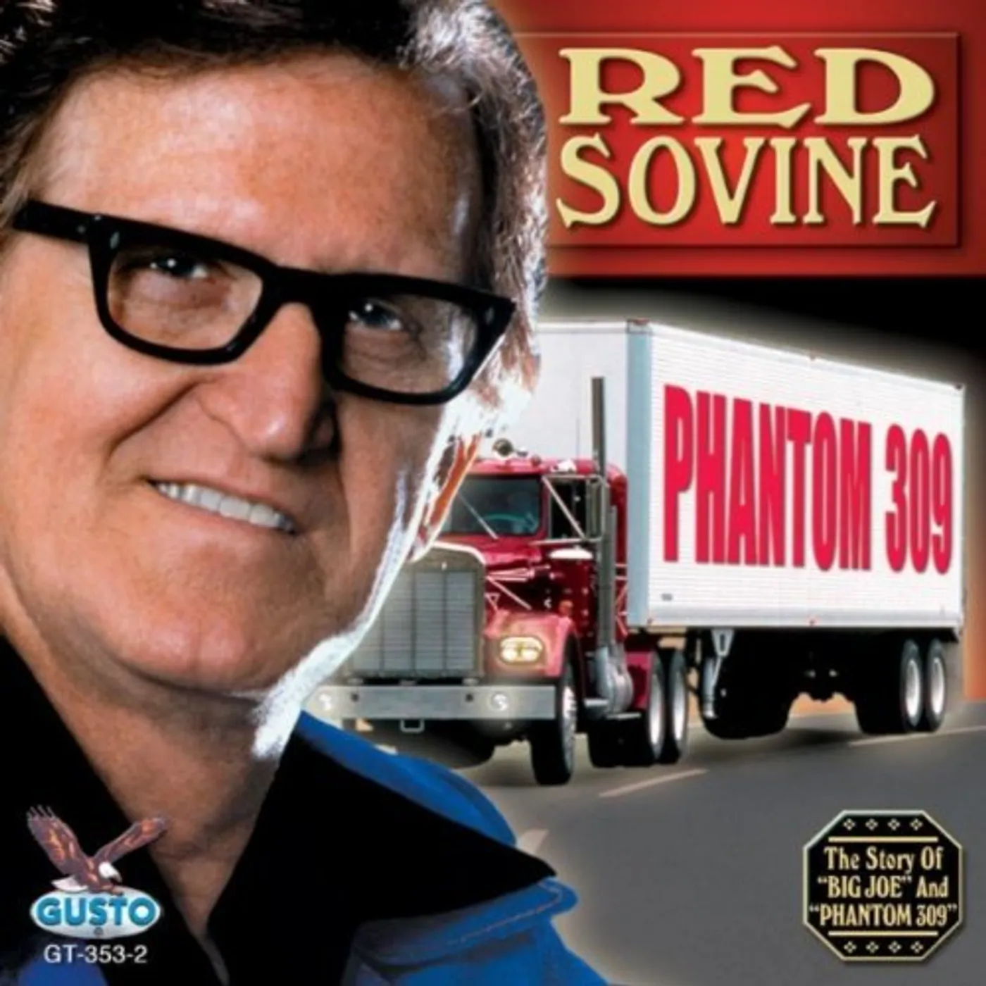 Red Sovine PHANTOM 309 CD