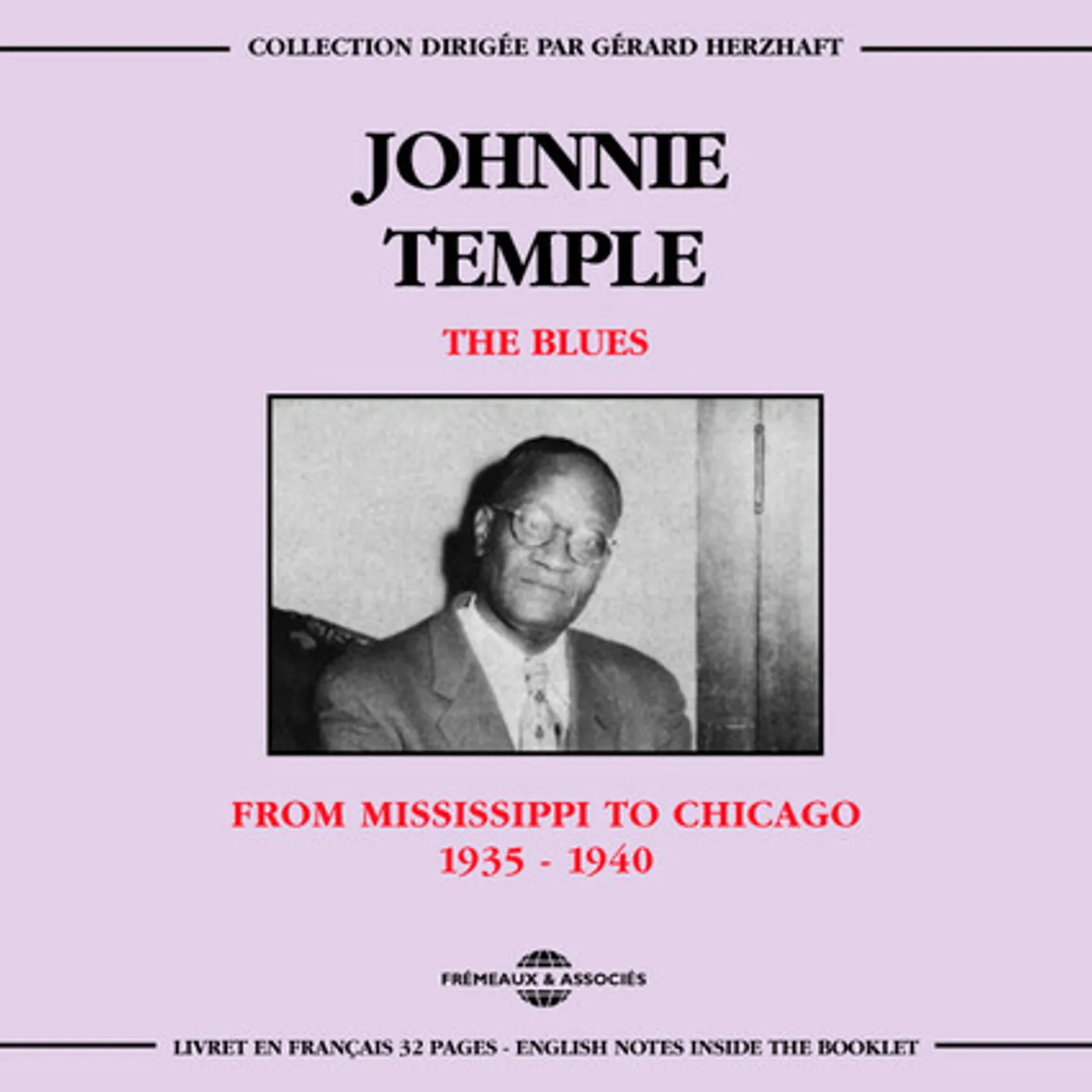 Johnnie Temple BLUES FROM MISSISSIPPI TO CHICAGO CD