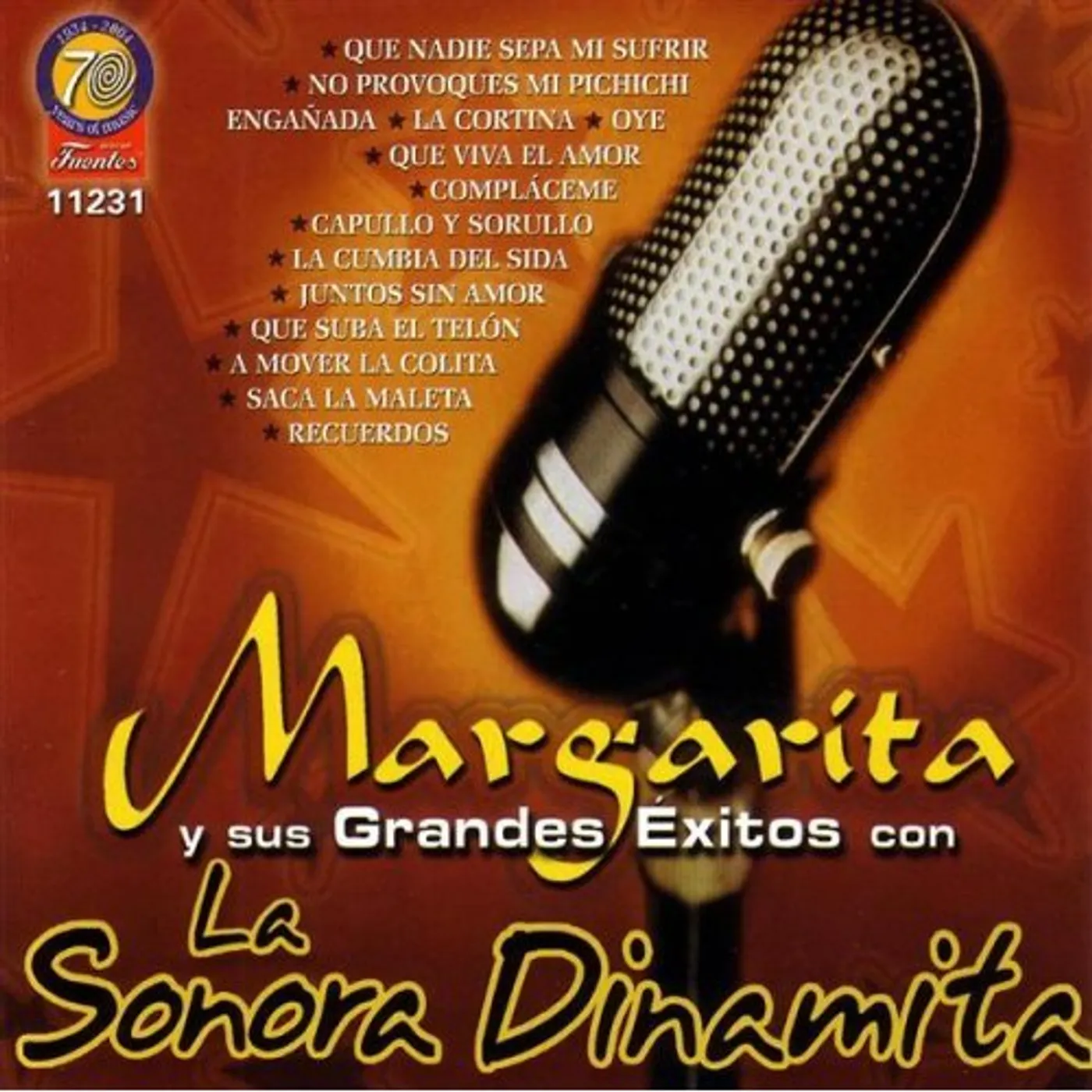 Sonora Dinamita MARGARITA Y SUS GRANDES EXITOS CD