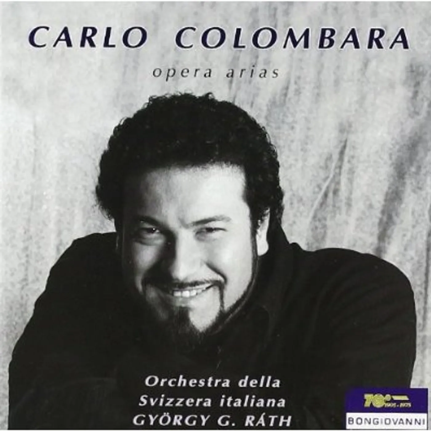 CARLO COLOMBARA SINGS OPERA ARIAS CD