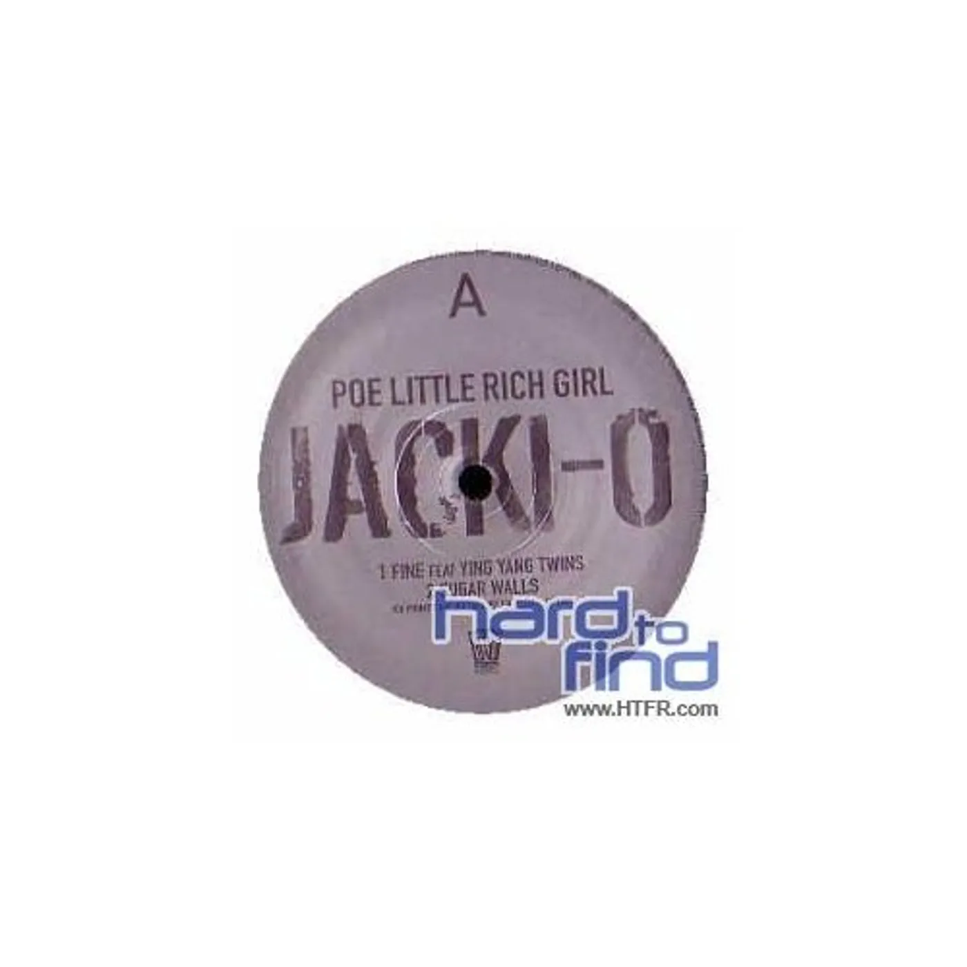Jacki-O Poe Little Rich Girl Vinyl Record