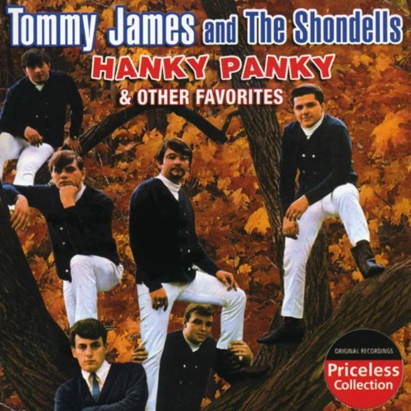 Tommy James & The Shondells HANKY PANKY & OTHER FAVORITES CD
