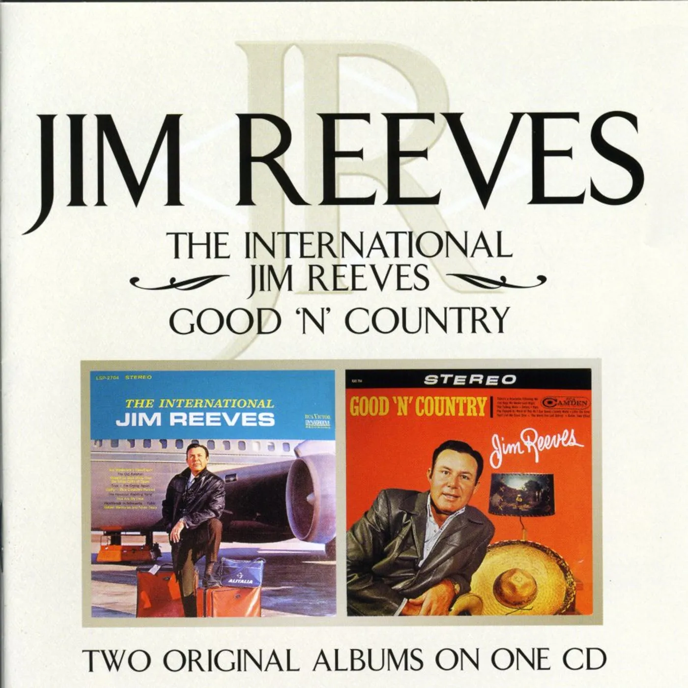 INTERNATIONAL JIM REEVES / GOOD N COUNTRY CD