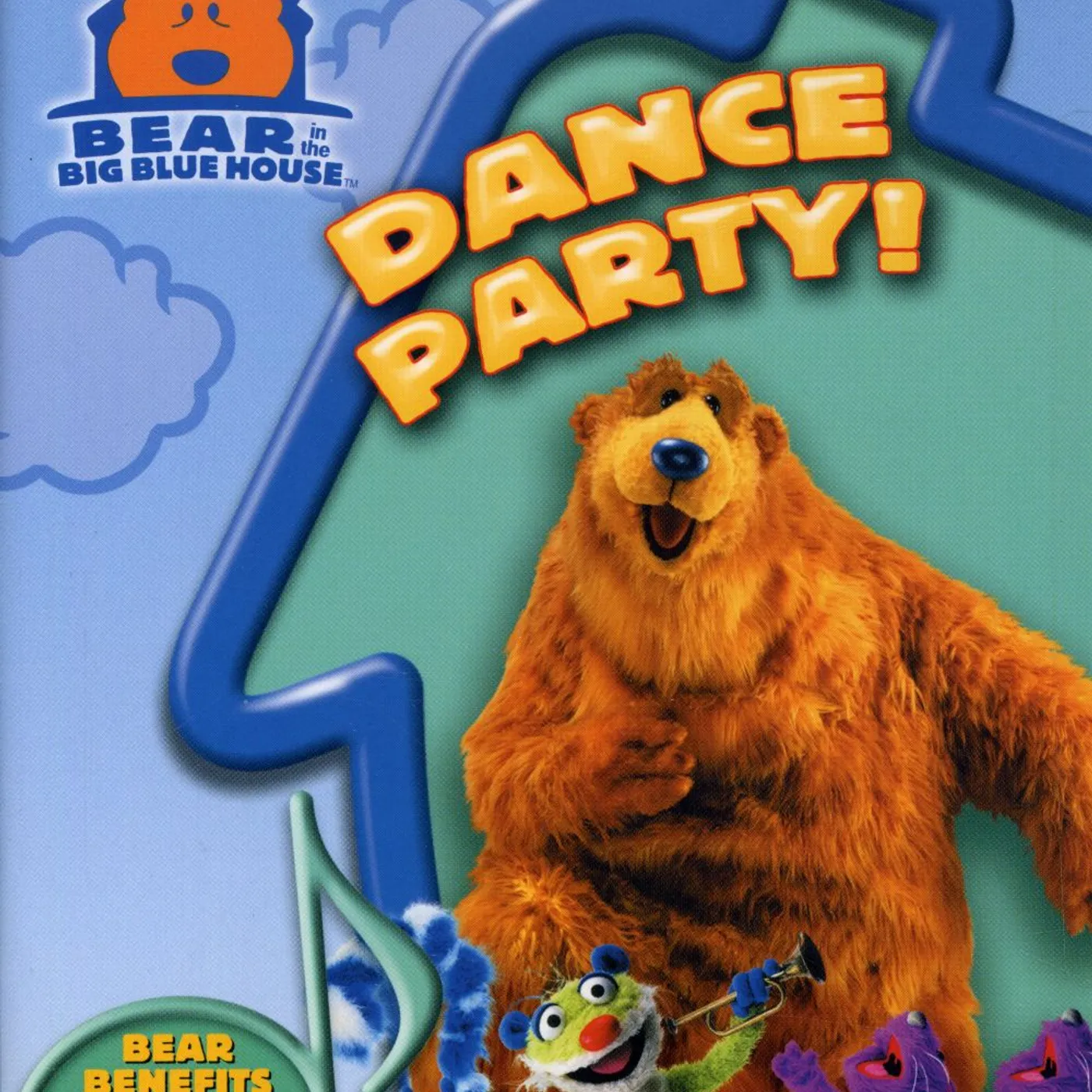 Bear in the Big Blue House DANCE PARTY DVD